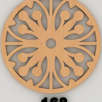 Intra απο ξύλο plywood 3mm-4mm πάχος – Στρογγυλά Σουβέρ Mandala Κομμένα Αρχεία Δίασταση  20x20 cm INTRAFABR-54605765 - Image 9