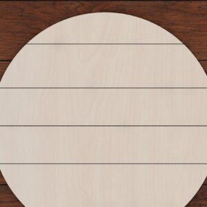 Intra απο ξύλο plywood 3mm-4mm πάχος – Round Shiplap Score Glowforge Files Δίασταση  20x20 cm INTRAFABR-42344639