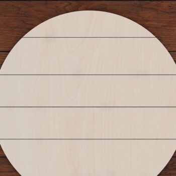 Intra απο ξύλο plywood 3mm-4mm πάχος – Round Shiplap Score Glowforge Files Δίασταση 20x20 cm INTRAFABR-42344639 - Image 1