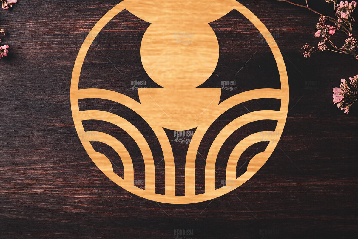 Intra απο ξύλο plywood 3mm-4mm πάχος – Στρογγυλή πινακίδα Δίασταση  20x20 cm INTRAFABR-121885788