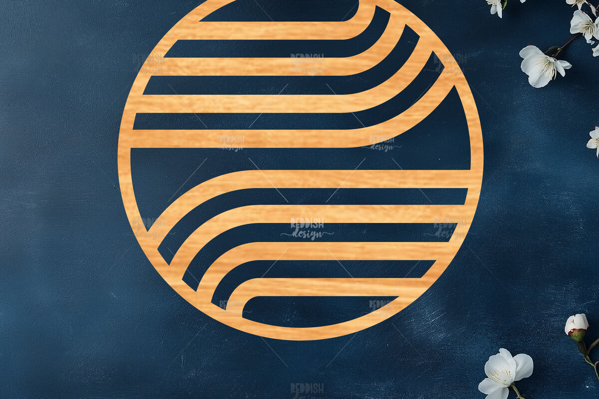 Intra απο ξύλο plywood 3mm-4mm πάχος – Στρογγυλή πινακίδα Δίασταση  20x20 cm INTRAFABR-121885809