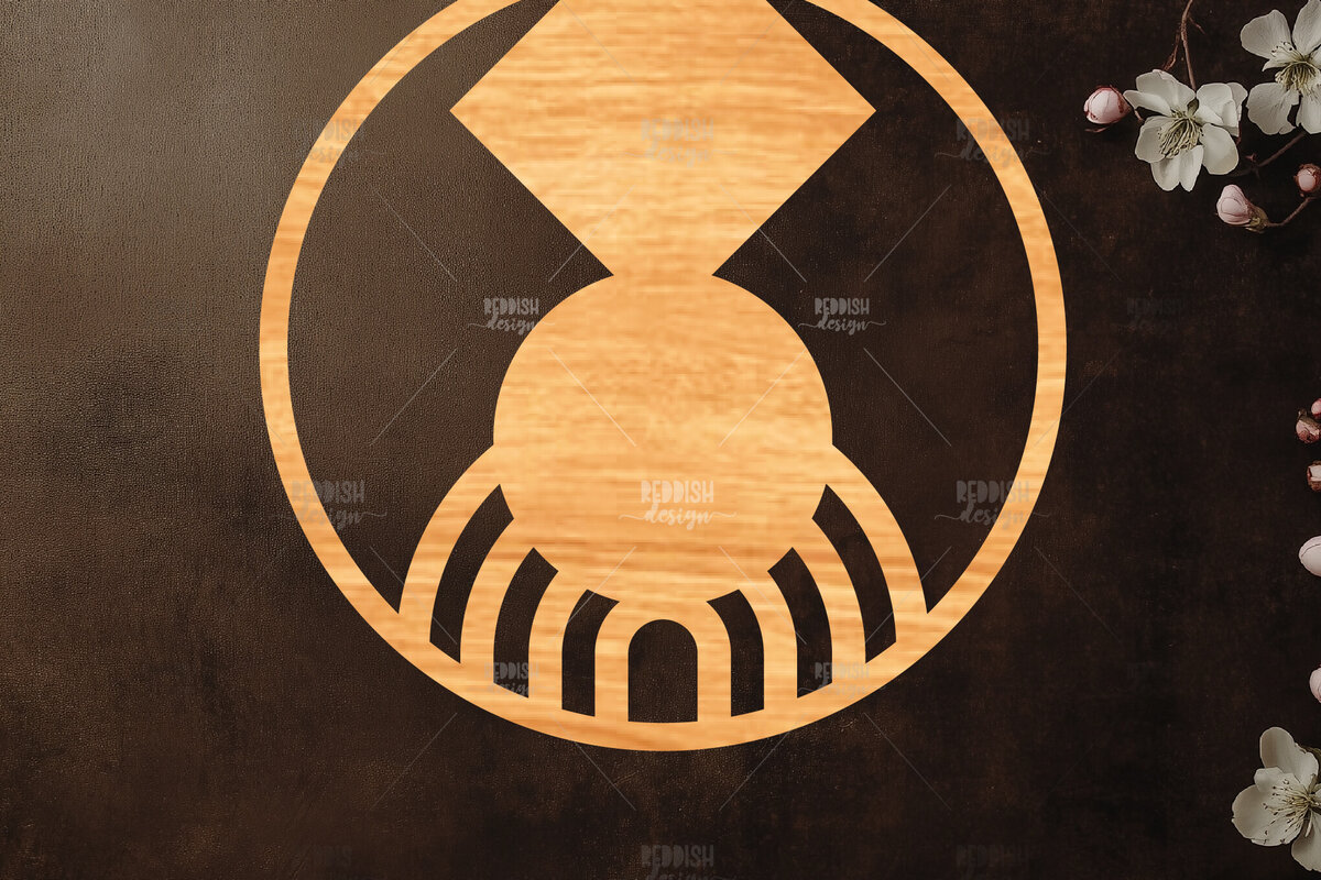 Intra απο ξύλο plywood 3mm-4mm πάχος – Στρογγυλή πινακίδα Δίασταση  20x20 cm INTRAFABR-121885847