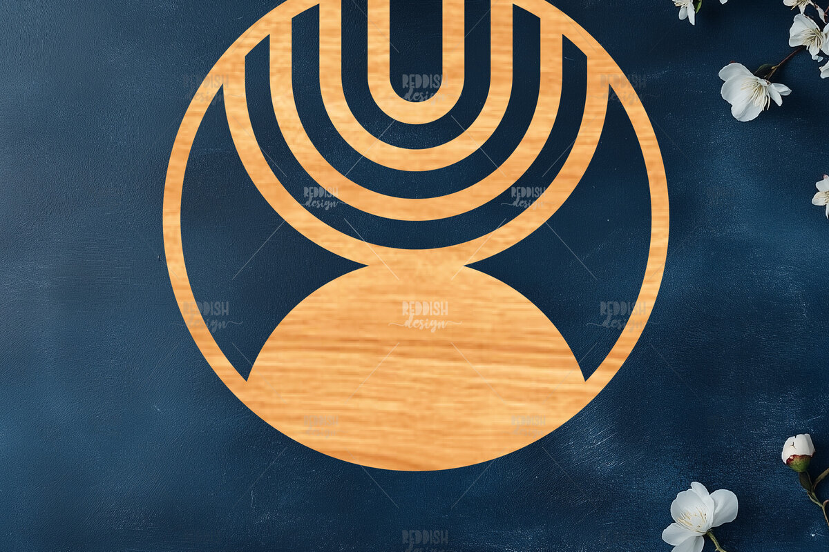 Intra απο ξύλο plywood 3mm-4mm πάχος – Στρογγυλή πινακίδα Δίασταση  20x20 cm INTRAFABR-121885910