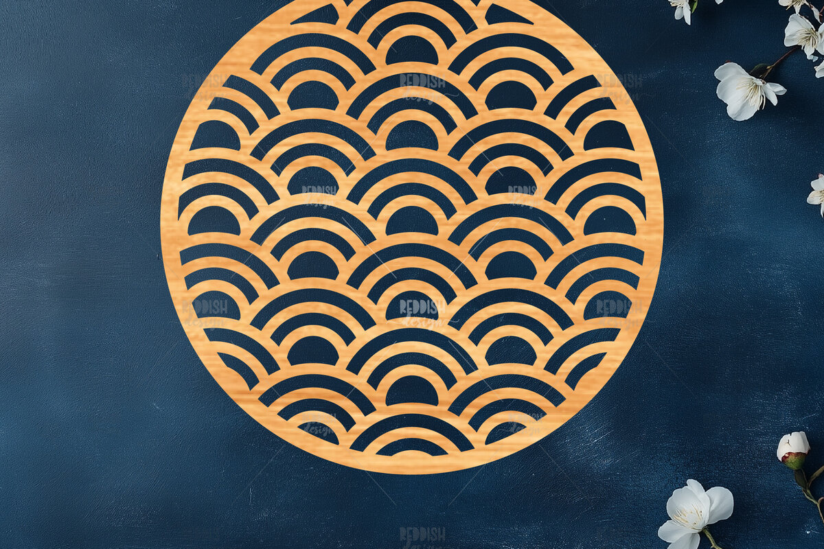 Intra απο ξύλο plywood 3mm-4mm πάχος – Στρογγυλή πινακίδα Δίασταση  20x20 cm INTRAFABR-121885641