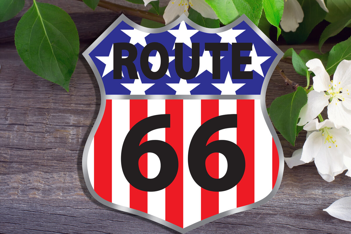 Intra απο ξύλο plywood 3mm-4mm πάχος – Πινακίδα σημαίας διαδρομής 66 Δίασταση  20x20 cm INTRAFABR-115182614