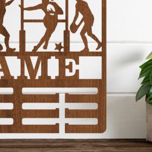 Intra απο ξύλο plywood 3mm-4mm πάχος – Όνομα κατόχου μεταλλίου ράγκμπι Laser Δίασταση  20x20 cm INTRAFABR-73557698