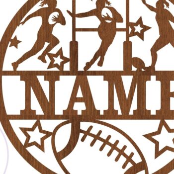 Intra απο ξύλο plywood 3mm-4mm πάχος – Ράγκμπι Όνομα Σήμα Γυναικείο Δίασταση 20x20 cm INTRAFABR-71496833 - Image 3