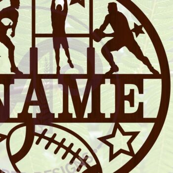 Intra απο ξύλο plywood 3mm-4mm πάχος – Αρχείο περικοπής Name Sign Δίασταση  40x30 cm INTRAFABR-67415879 - Image 1