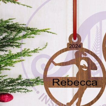 Intra απο ξύλο plywood 3mm-4mm πάχος – Χριστουγεννιάτικο στολίδι παίκτη ράγκμπι Δίασταση  20x20 cm INTRAFABR-107590095 - Image 1