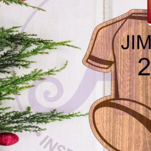 Intra απο ξύλο plywood 3mm-4mm πάχος – Ράγκμπι πουκάμισο Χριστουγεννιάτικη διακόσμηση Δίασταση  20x20 cm INTRAFABR-117667185