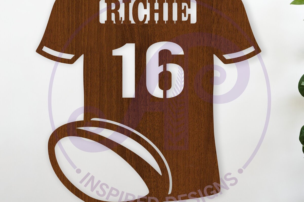 Intra απο ξύλο plywood 3mm-4mm πάχος – Ράγκμπι Σήμα ονόματος πουκάμισου Αρχείο κοπής με λέιζερ Δίασταση  20x20 cm INTRAFABR-118574995