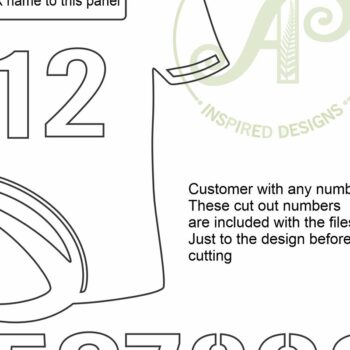 Intra απο ξύλο plywood 3mm-4mm πάχος – Ράγκμπι Σήμα ονόματος πουκάμισου Αρχείο κοπής με λέιζερ Δίασταση 20x20 cm INTRAFABR-118574995 - Image 4