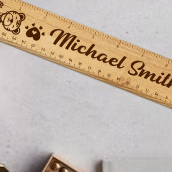 Intra απο ξύλο plywood 3mm-4mm πάχος – Χάρακας Διακοσμητικός Σχεδιασμός Αρχείο κοπής με λέιζερ Δίασταση  40x30 cm INTRAFABR-100322444 - Image 1