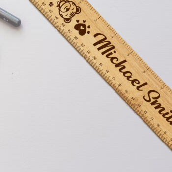 Intra απο ξύλο plywood 3mm-4mm πάχος – Χάρακας Διακοσμητικός Σχεδιασμός Αρχείο κοπής με λέιζερ Δίασταση  40x30 cm INTRAFABR-100322444 - Image 2