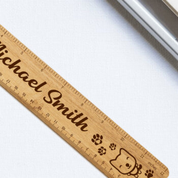 Intra απο ξύλο plywood 3mm-4mm πάχος – Χάρακας Διακοσμητικός Σχεδιασμός Αρχείο κοπής με λέιζερ Δίασταση  40x30 cm INTRAFABR-100322444 - Image 3