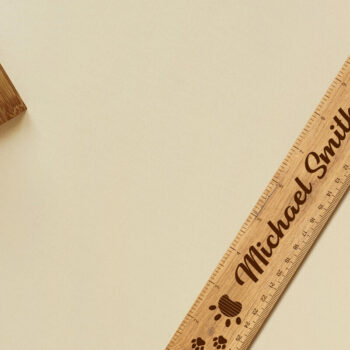 Intra απο ξύλο plywood 3mm-4mm πάχος – Χάρακας για το σχολείο, πρότυπο κοπής με λέιζερ Δίασταση  20x20 cm INTRAFABR-100718784 - Image 3