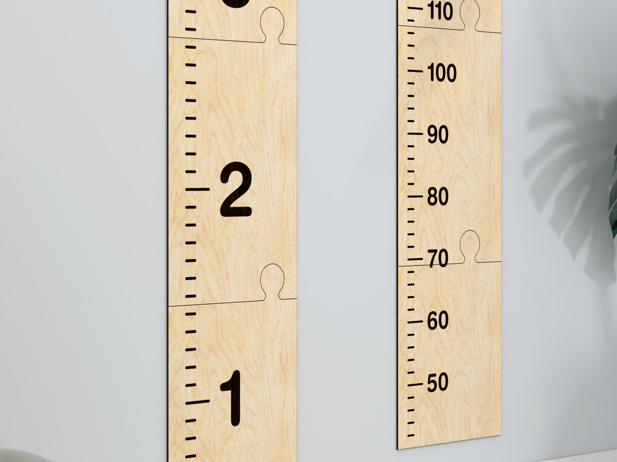 Intra απο ξύλο plywood 3mm-4mm πάχος – Διάγραμμα ανάπτυξης χάρακα, Διάγραμμα τοίχου ύψους Δίασταση  40x30 cm INTRAFABR-65816186