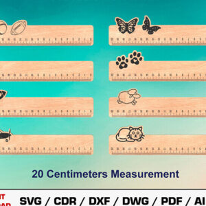 Intra απο ξύλο plywood 3mm-4mm πάχος – Αρχείο κοπής με λέιζερ χάρακα Δίασταση  20x20 cm INTRAFABR-105288546