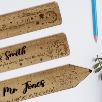 Intra απο ξύλο plywood 3mm-4mm πάχος – Χάρακες Πακέτο προσαρμοσμένων προμηθειών δασκάλων Δίασταση  20x20 cm INTRAFABR-34806069 - Image 3