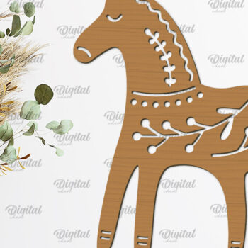 Intra απο ξύλο plywood 3mm-4mm πάχος – Ρουστίκ στολίδια ζώων LaserCut Πακέτο Δίασταση 20x20 cm INTRAFABR-102234022 - Image 5