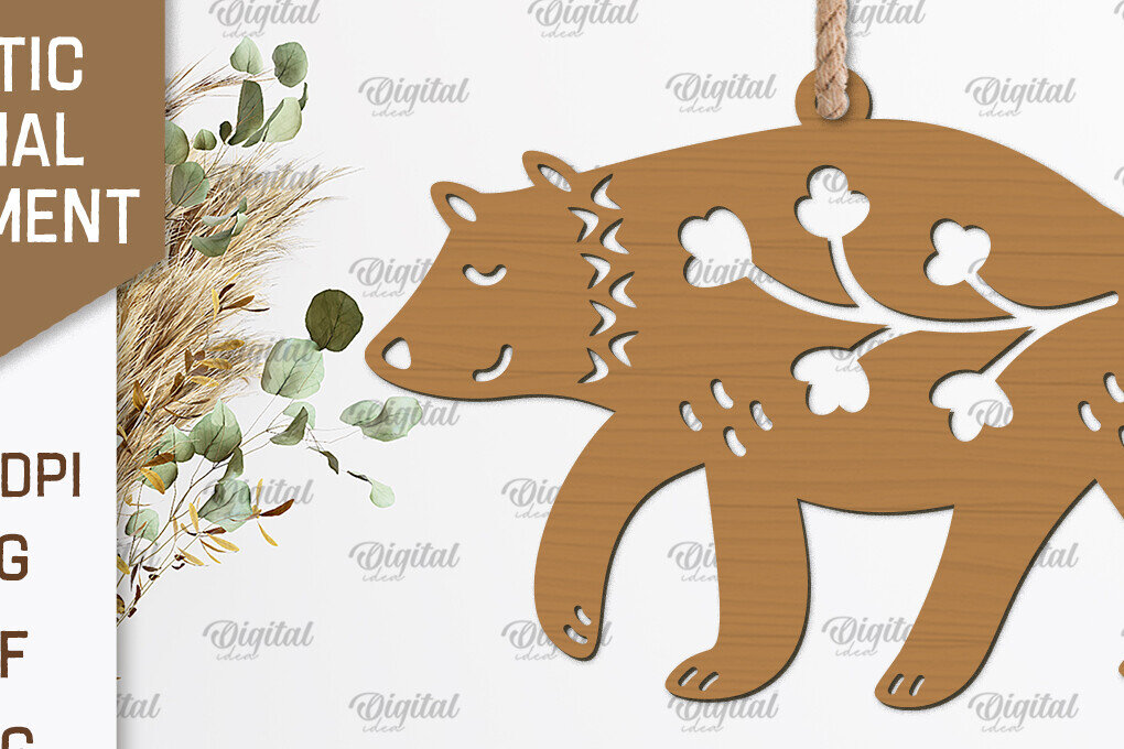 Intra απο ξύλο plywood 3mm-4mm πάχος – Ρουστίκ στολίδι με λέιζερ κοπή Δίασταση  20x20 cm INTRAFABR-102233293