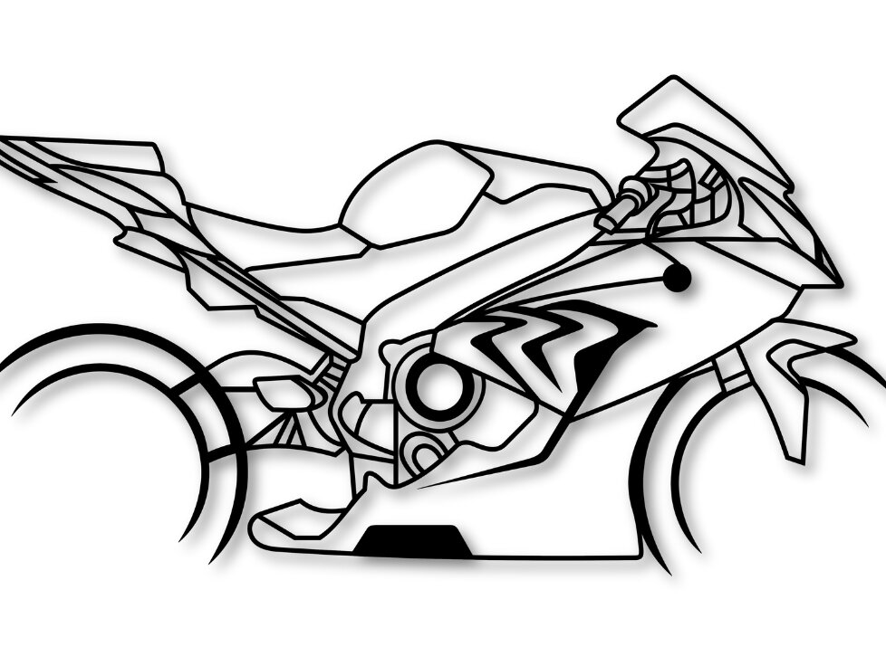 Intra απο ξύλο plywood 3mm-4mm πάχος – S1000RR Μοτοσικλέτα Σιλουέτα Δίασταση  20x20 cm INTRAFABR-110586608