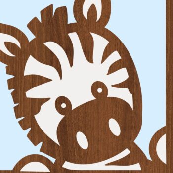 Intra απο ξύλο plywood 3mm-4mm πάχος – Safari Animal Art Wall Art Δίασταση  40x30 cm INTRAFABR-77433888 - Image 3