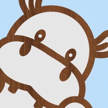 Intra απο ξύλο plywood 3mm-4mm πάχος – Safari Animal Art Wall Art Δίασταση  40x30 cm INTRAFABR-77433888 - Image 6