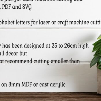 Intra απο ξύλο plywood 3mm-4mm πάχος – Safari Animals Large N Layered γράμμα Δίασταση  20x20 cm INTRAFABR-114034155 - Image 5