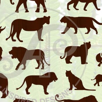 Intra απο ξύλο plywood 3mm-4mm πάχος – Safari Animals Bundle 54 Designs Δίασταση  40x30 cm INTRAFABR-65795948 - Image 3