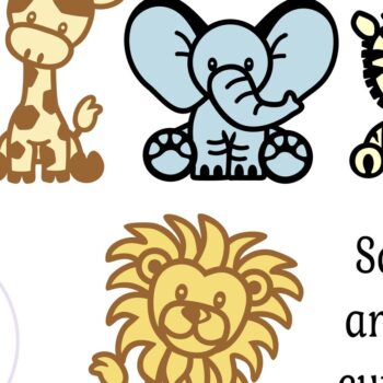 Intra απο ξύλο plywood 3mm-4mm πάχος – Safari Animals Two Layer F Δίασταση  20x20 cm INTRAFABR-73190818 - Image 3