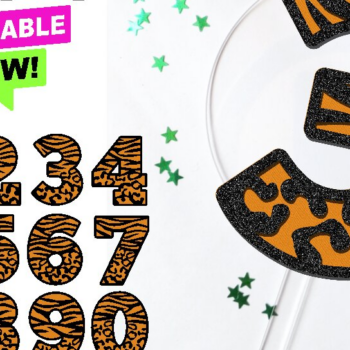 Intra απο ξύλο plywood 3mm-4mm πάχος – Safari Numbers 3D Δίασταση 20x20 cm INTRAFABR-102780333 - Image 1