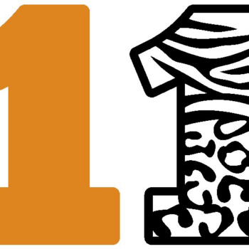 Intra απο ξύλο plywood 3mm-4mm πάχος – Safari Numbers 3D Δίασταση 20x20 cm INTRAFABR-102780333 - Image 3