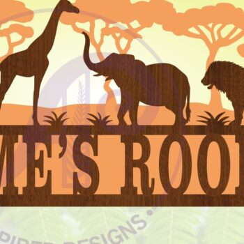 Intra απο ξύλο plywood 3mm-4mm πάχος – Αρχείο επιπέδων Safari Scene 3 Δίασταση  20x20 cm INTRAFABR-69992001 - Image 4