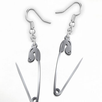 Intra απο ξύλο plywood 3mm-4mm πάχος – Αρχείο κοπής με λέιζερ σκουλαρίκια με καρφίτσα ασφαλείας Δίασταση  5x5 cm INTRAFABR-120976873 - Image 3