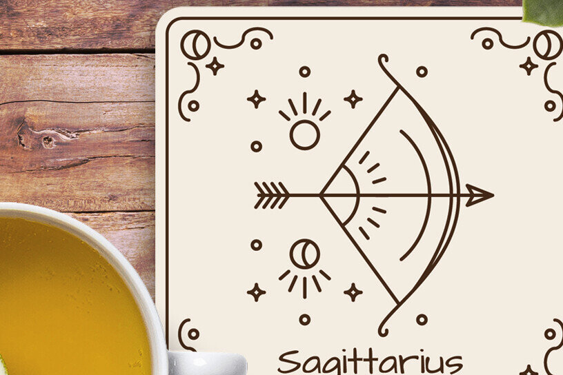 Intra απο ξύλο plywood 3mm-4mm πάχος – Sagittarius Zodiac Coasters Laser Engrav Δίασταση  20x20 cm INTRAFABR-122550826