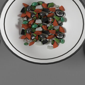 Intra απο ξύλο plywood 3mm-4mm πάχος – Χέρια διακομιστή σαλάτας / κουζινικά σκεύη 311 Δίασταση  20x20 cm INTRAFABR-54574011 - Image 3