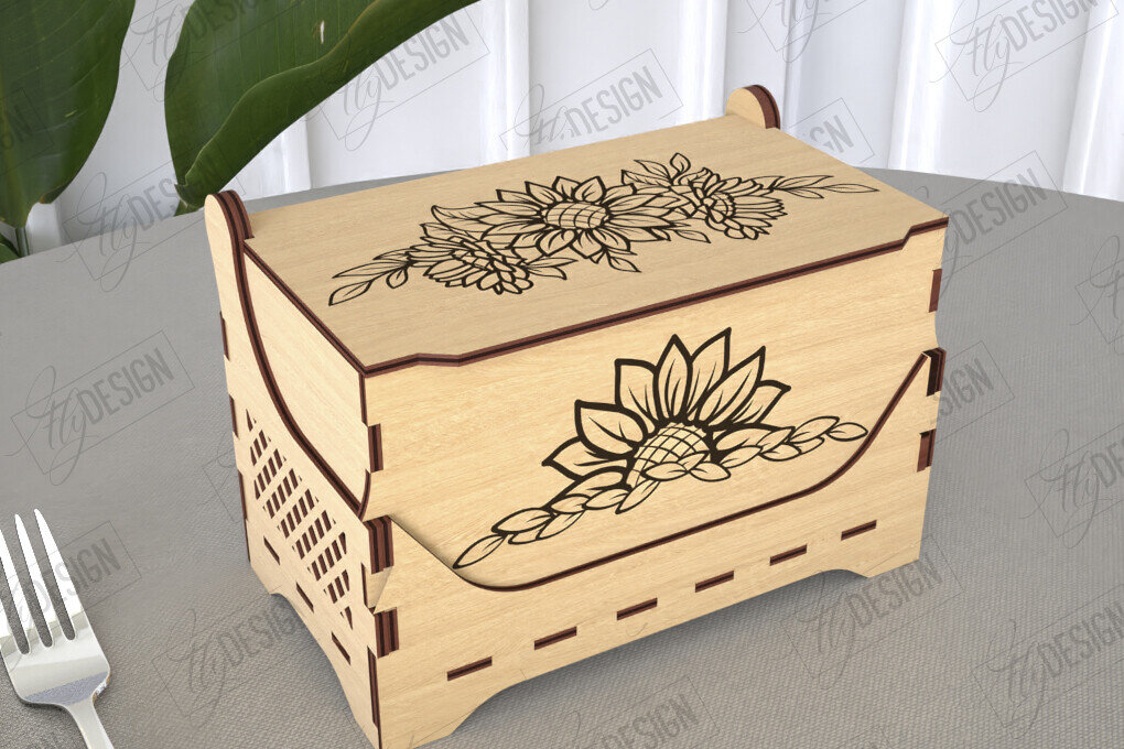 Intra απο ξύλο plywood 3mm-4mm πάχος – Κουτί αλατιού | Είδη κουζίνας | Κουτί αποθήκευσης Δίασταση  20x20 cm INTRAFABR-113918767