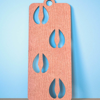 Intra απο ξύλο plywood 3mm-4mm πάχος – Santa Boot Stencil | Χριστούγεννα Δίασταση  20x20 cm INTRAFABR-74931000 - Image 3