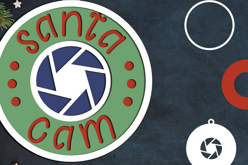 Intra απο ξύλο plywood 3mm-4mm πάχος – Santa Cam 3d Ornament, Christmas Δίασταση  20x20 cm INTRAFABR-82270581