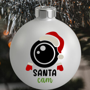 Intra απο ξύλο plywood 3mm-4mm πάχος – Santa Cam. Στολίδι Santa Cam Δίασταση  20x20 cm INTRAFABR-81410791 - Image 1