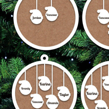 Intra απο ξύλο plywood 3mm-4mm πάχος – Χριστουγεννιάτικα στολίδια Άγιου Βασίλη Δίασταση  20x20 cm INTRAFABR-20701893 - Image 1