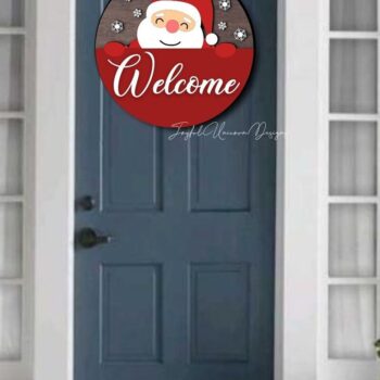 Intra απο ξύλο plywood 3mm-4mm πάχος – Πινακίδα υποδοχής της πόρτας Άγιου Βασίλη Δίασταση  20x20 cm INTRAFABR-39294203 - Image 2