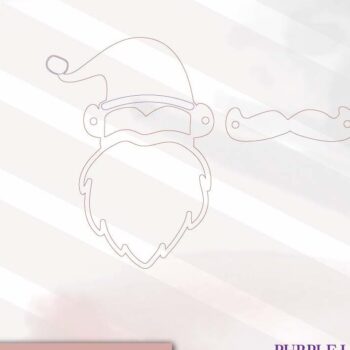 Intra απο ξύλο plywood 3mm-4mm πάχος – Santa Macrame Garland Δίασταση  20x20 cm INTRAFABR-72645535 - Image 5