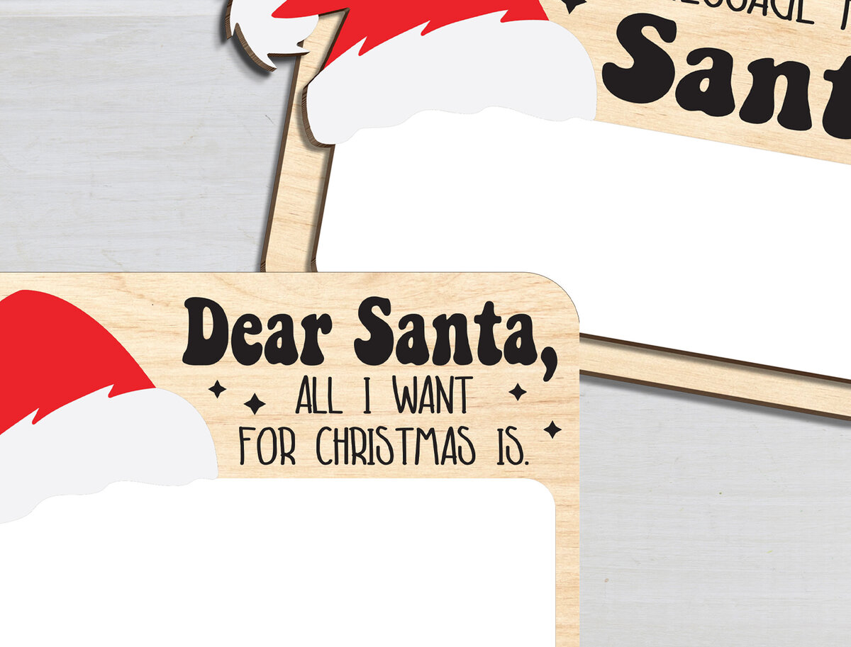 Intra απο ξύλο plywood 3mm-4mm πάχος – Αρχείο Πίνακα Μηνυμάτων Santa Δίασταση  20x20 cm INTRAFABR-101832645