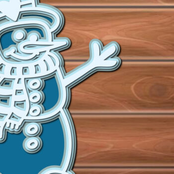 Intra απο ξύλο plywood 3mm-4mm πάχος – Santa Multilayers Δίασταση  20x20 cm INTRAFABR-17623540 - Image 1