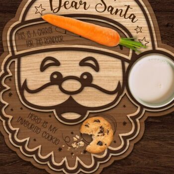 Intra απο ξύλο plywood 3mm-4mm πάχος – Δέσμη κοπής με λέιζερ Santa Tray Δίασταση 20x20 cm INTRAFABR-107372694 - Image 6
