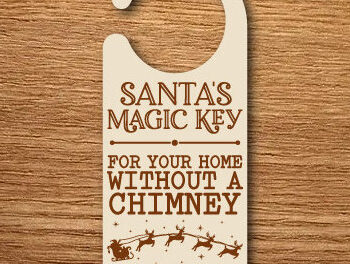 Intra απο ξύλο plywood 3mm-4mm πάχος – Πακέτο κοπής με λέιζερ Magic Key Santa's Santa Δίασταση 20x20 cm INTRAFABR-77446888 - Image 3