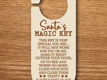 Intra απο ξύλο plywood 3mm-4mm πάχος – Πακέτο κοπής με λέιζερ Magic Key Santa's Santa Δίασταση 20x20 cm INTRAFABR-77446888 - Image 6