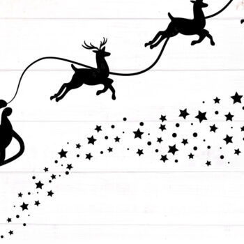 Intra απο ξύλο plywood 3mm-4mm πάχος – Το έλκηθρο του Άγιου Βασίλη Δίασταση 20x20 cm INTRAFABR-117728858 - Image 1